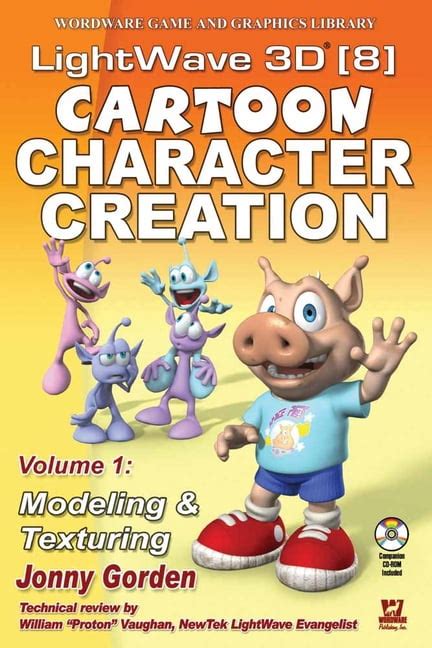 Lightwave 3d 8 Cartoon Character Creation Modeling Texturing