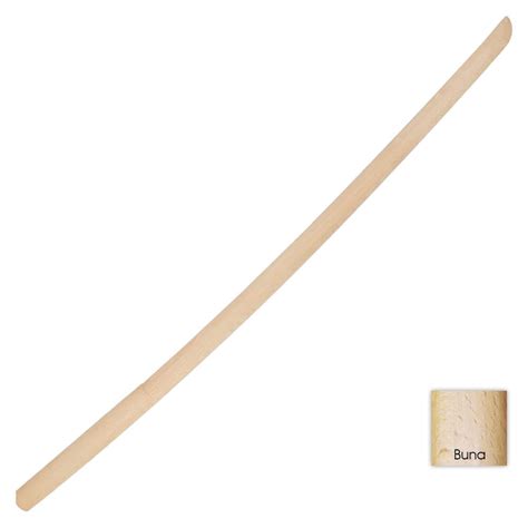 Lightweight Deluxe Bokken - Buna Wood