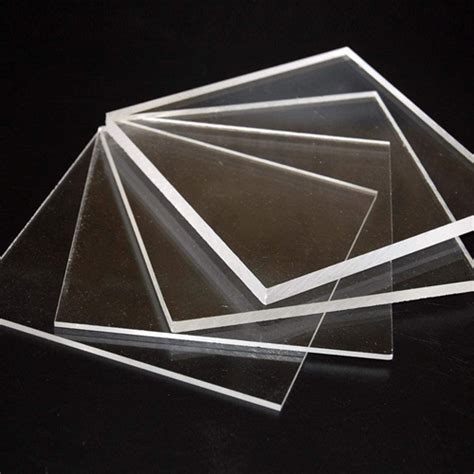 Lightweight Non Glare Acrylic Sheet , 3mm Clear Perspex Sheet SGS ISO