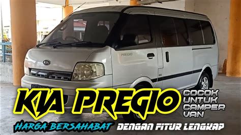 Like; My lists; Valuation; Review a car; Upload images; Give us feedback;Minibus KIA pregio banyak kelebihanya didalamnya sangat lapang jok yang sangat fungsional untuk utilitas penumpang.