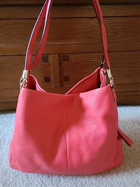 Like NEW Coach Pebble Leather Madison Phoebe Large Shoulder …