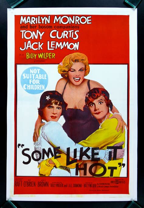 Like it hot movie. Feb 7, 2024 · Academy Award nominations (* denotes win) Some Like It Hot, American screwball comedy film, released in 1959, that is considered one of best in that genre. Some Like It Hot featured Marilyn Monroe as a “dumb blonde” and Tony Curtis and Jack Lemmon as women. Curtis and Lemmon played down-on-their luck musicians who are marked for death by a. 