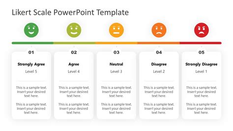 Likert Scale PowerPoint Template SlideModel