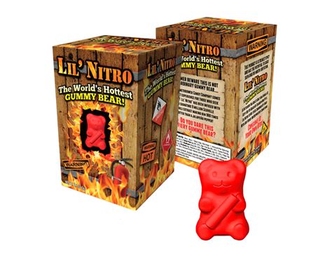 Lil Nitro! Worlds hottest gummy bear! #lilnitro #spicy #hot …