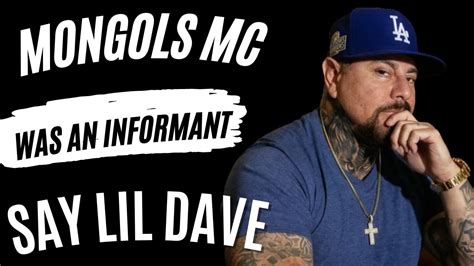 #LILDAVE #MONGOLSMC #MONGOLSMCCALIFORNIA The Mongols MC have filed for a motion to vacate thier conviction on Civil Rico charges because it's their belief that LIL Dave former Mongols Int...
