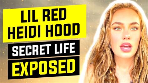 Oct 8, 2023 · Heidi also has a Facebook page, with 19K followers under the name ‘@Heidi V. Hoback.’ The lady has over 349K subscribers on YouTube under the name ‘@Lil Red Heidi Hood.’ Aside from that, her involvement on the Onlyfans website has been rumored, but she is now unavailable on it. Heidi Hoback Posing with a Fish for Her Instagram . 