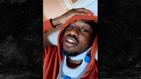 Lil Tjay unveiled a never-before-seen video of him in the hospital, 