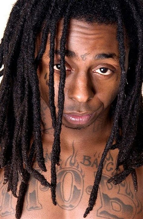Lil wayne with dreads. Dreadlocks, also known as dreads or locs, are a hairstyle made of rope-like strands of hair. This is done by not combing the hair and allowing the hair to mat naturally or by twisting it manually. ... Lil Wayne, T-Pain, Snoop Dog, J-Cole, Wiz Khalifa, Chief Keef, Lil Jon, and other artists wear dreadlocks which furthered popularized the ... 