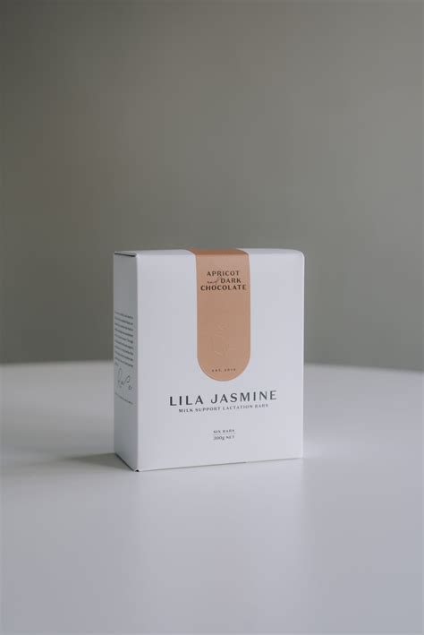 Lila Jasmine Apricot & Dark Chocolate Lactation Bar