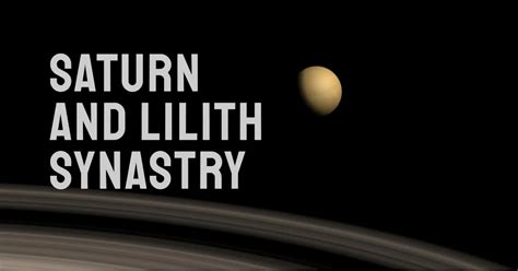 Lilith Synastry - A Complete Guide To Lilith Synastry 2024