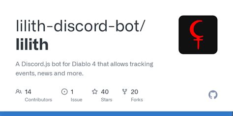 Lilith bot discord.  I know, another Discord bot.  - lilith-discord-bot/lilith Li...