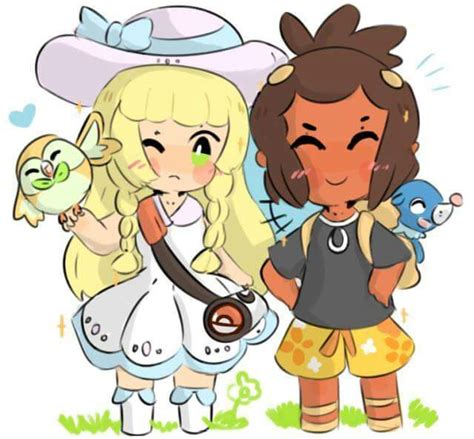 Lillie X Hau Pokémon Amino