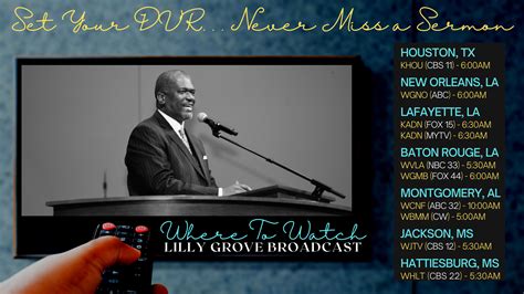 The official YouTube channel for Lilly Grove Missionary Baptist Church in Houston, TX. Experience the dynamic, life-changing teachings from our Sr. Pastor, Rev. Terry K. Anderson. Join us in .... 