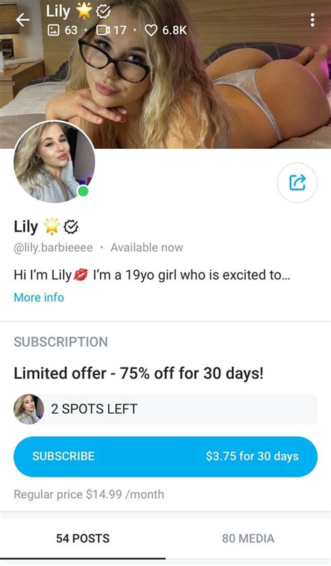 Lily Barbieeee Nude Leaked +18 💦