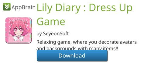 Lily Diary : Dress Up Game for Android Free App Download.