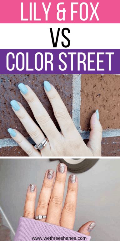 Lily and fox reviews. Sep 1, 2022 · I was so excited to do this nail strip showdown! I've been a #ColorStreet user and stylist for over three years, and only recently heard of #LilyandFox. Curi... 