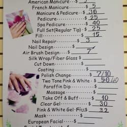 Lily nails and spa prices. WELCOMES TO Lilylux Nail Spa. Located conveniently in London, Ontario ON N5X 4B8, Lilylux Nail Spa is the ideal nail salon for you to immerse yourself in a luxury environment. Our nail salon is always up-to-date with the latest technology and trends in the nail industry. With years of experience, we take pride in doing a great job. 