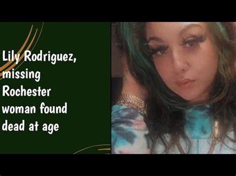 Lily rodriguez rochester ny. ROCHESTER, N.Y. (WROC) — A man was charged with felony concealment of a human corpse after a missing woman was found dead in Rochester. Lily Rodriguez, 25, was reported missing on July 27. 