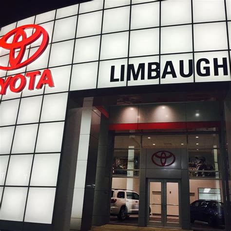 Stop By Limbaugh Toyota Now To Schedule a Test-Drive And Get Today's Offers! The 2020 Toyota RAV4 Is A Feature-Packed SUV You’ll Love. Stop By Limbaugh Toyota Now To Schedule a Test-Drive And Get Today's Offers! ... Birmingham, AL 35218 Get Directions. Saved. Saved Vehicles. You don't have any saved vehicles! Look for this …. 