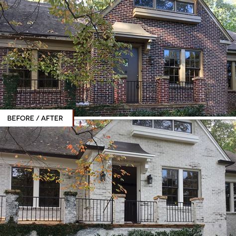 Lime wash brick house. 3. Get the coveted “antique look” using an updated method. Find inspiration from white limewash on red painted brick homes. While some of these European styles may have been accomplished with a chunky grout or the wear and tear of weathering, Romabio’s Limewash allows you to accomplish a similar vibe … 