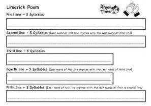 Limerick template pdf.  Next, write your poem.  Students fill in a guided ...