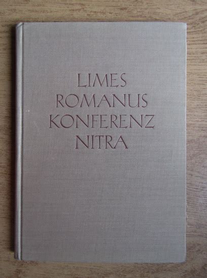 Limes romanus konferenz, nitra; vorträge herausg. - Atlas copco xas 186 manual de piezas.