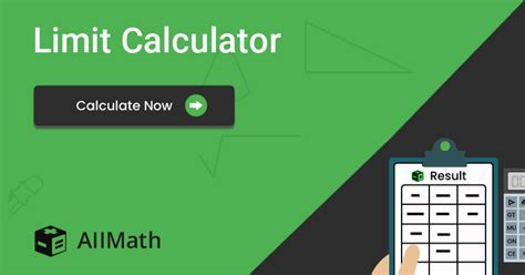 Limit Calculator with Steps - Limit Solver - AllMath