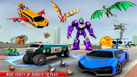 Limo Robot Car Game Robot Game APK Download for Android 