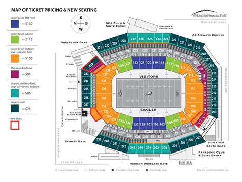 Featuring Interactive Seating Maps, Views From Your Seats And The Largest Inventory Of Tickets On The Web. SeatGeek Is The Safe Choice For Lincoln Financial Field Tickets On The Web. Each Transaction Is 100%% Verified And Safe - Let's Go! . 