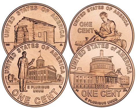 In 2009, the U.S. Mint created the Lincoln Bicentennial One Cent Program, issuing 4 different Lincoln Cents to not only commemorate the 200th anniversary of the birth of Abraham Lincoln, but also the 100th anniversary of the issue of the Lincoln Wheat Cent, first issued in 1909. The 4 issues are: Birth and Early Childhood in Kentucky (1809-1816); …. 