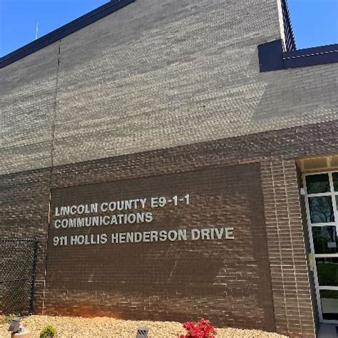 Lincoln county communications.  Generals Blvd.  This was a coordinated effort involving all...