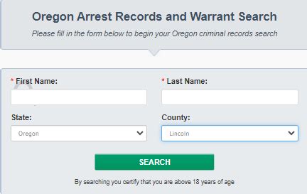 Lincoln county oregon arrests reports.  Results also include Booking Id, Charg...