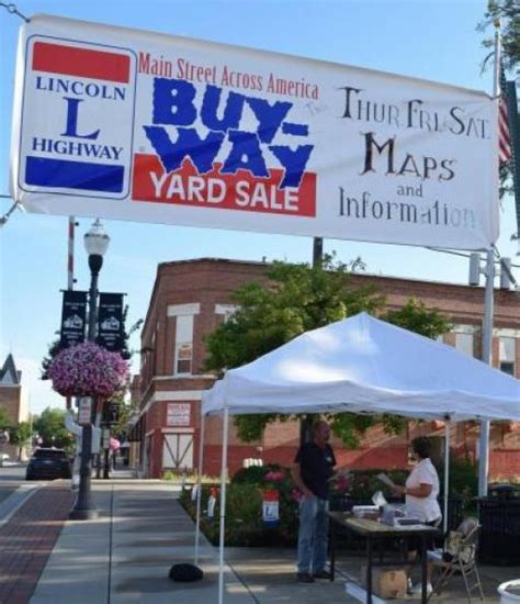 Lincoln highway yard sale. 315 people responded. Event by Lincoln Highway Buy-Way, Ohio. Duration: 3 days. Public · Anyone on or off Facebook. August 11, 12, and 13 2022!! Those having sales will set there own times. Sales run east and west on Lincoln Highway in Ohio. 