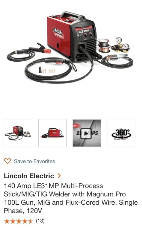 LE31 MP ReviewLincoln electric LE31 MPLincoln electricHere's a quick video demonstrating welding 1/8" 7018 rod with Lincoln electrics LE31 MP.. 