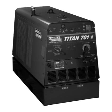 Lincoln welder manual titan 701 arc. - 2005 acura tl tpms sensor manual.