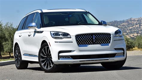 2. The 2023 Lincoln Aviator. The 2023 Lincoln Aviator is an impressive luxury three-row SUV that offers both power and fuel efficiency. Its turbocharged 3.0-liter V6 engine delivers a whopping 400 hp and 415 lb-ft of torque, which is more than enough to accelerate this vehicle smoothly on the highway or city streets.