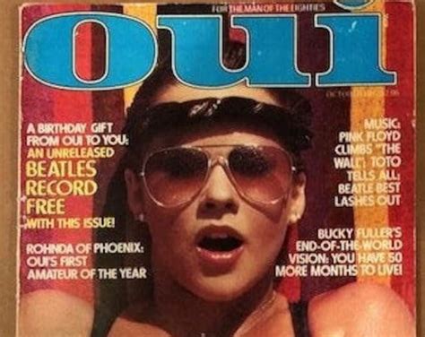 Oui magazine October 1982 ultra rare Linda Blair issue in Near Mint Condition. The perfect copy for a true Linda Blair collector. Contains the infamous 14 page Linda Blair nude pictorial plus the ten page in-depth interview with the Exorcist star. A must have for collectors and a hard to find issue! Ships bagged and boarded. Thanks for looking!. 
