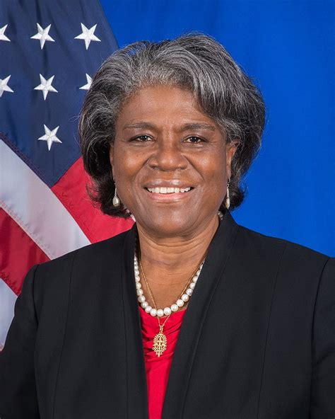 Linda greenfield. Linda Thomas-Greenfield (born November 22, 1952) is an American diplomat who serves as the United States ambassador to the United Nations under President Joe Biden. She served as the U.S. assistant secretary of state for African affairs from 2013 to 2017. Thomas-Greenfield then worked in the private … See more 