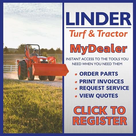 Linder Turf & Tractor | 88 seguidores en LinkedIn. Elite Kubtoa dealership with three locations: Bradenton, Fla., Burlington, North Carolina, & Greenville, North Carolina. | We are an Elite Kubota dealer with three locations. . Linder turf and tractor