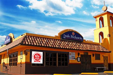 Lindo michoacan. Lindo Michoacan established in 1990, in Las Vegas, Nevada offers authentic gourmet Mexican cuisine, prepared with only the freshest and finest ingredients. Our committment to quality means the best Mexican food every time that you visit one of our restaurants ... 