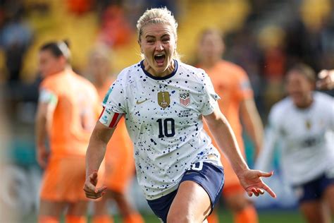 Lindsey Horan scores as US ekes out 1-1 draw with the Netherlands at the Women’s World Cup