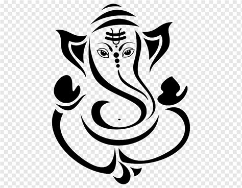 Line Drawing Ganesha
