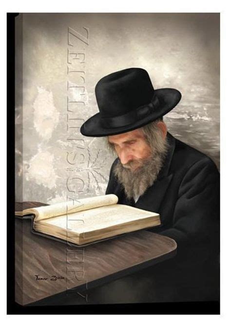 Line Drawing Of A Rabbi