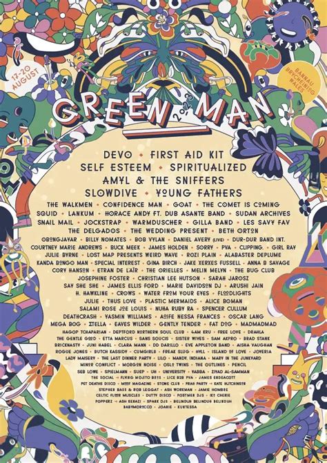 Line up changes Green Man Festival #GreenMan15