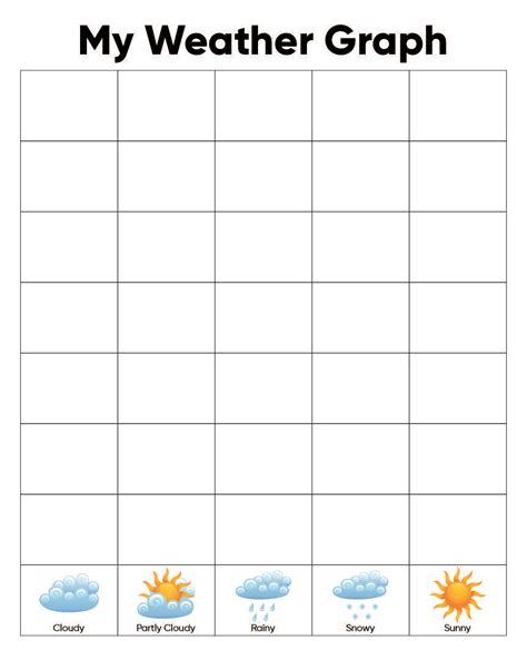 Linear Calendar and Weather Graph Preschool calendar, Weather graph