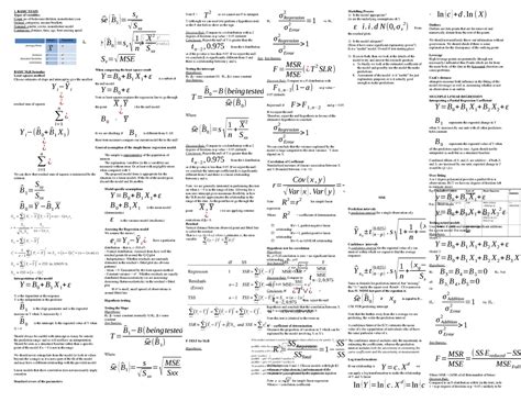 Linear Regression Cheat Sheet The Best Porn Website