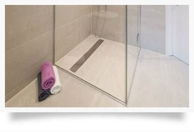 Linear Shower Tray Formers by On The Level Showers - SpecifiedBy