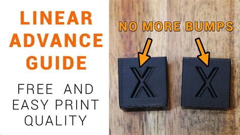 Linear advance vs pressure advance.  The firmware of the printer uses that prediction to de...