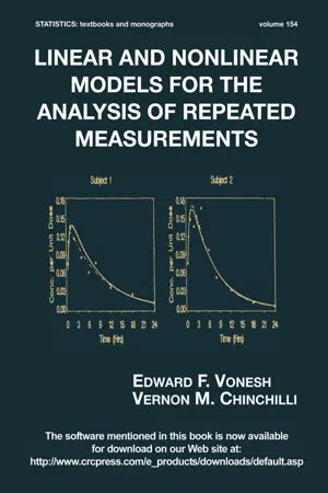 Linear and nonlinear models for the analysis of repeated measurements statistics a series of textbooks and monographs. - Even you can learn statistics a guide for everyone who has ever been afraid of statistics 2nd edition.