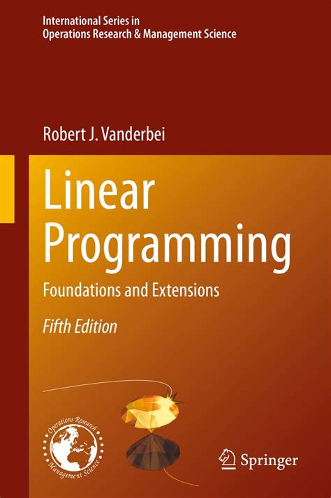 Linear programming foundations and extensions manual. - English language learners day by day k 6 a complete guide to literacy content area and language instruction.